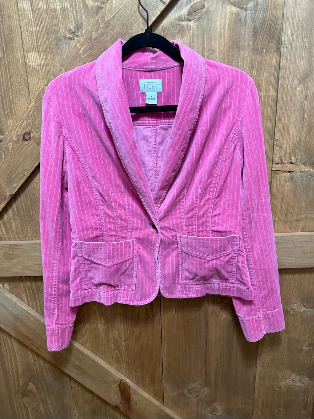 LOFT Hot Pink Blazer